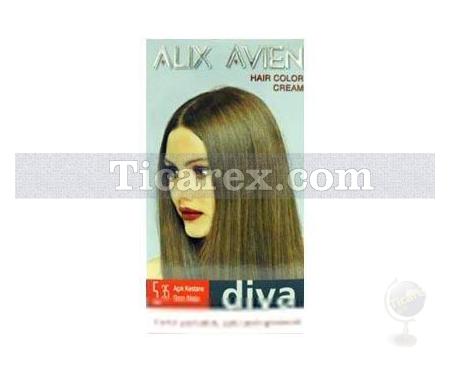Alix Avien Diva - 5.35 Açık Kestane Dore Akaju Saç Boyası - Resim 1