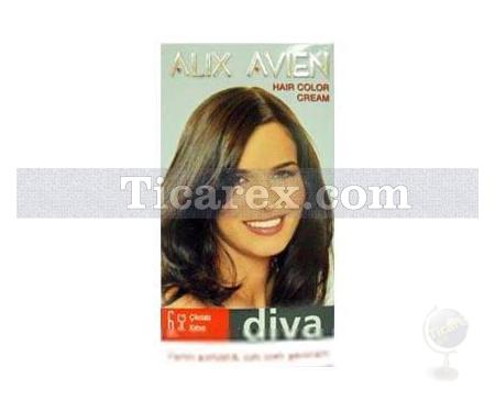 Alix Avien Diva - 6.52 Çikolata Kahve Saç Boyası - Resim 1