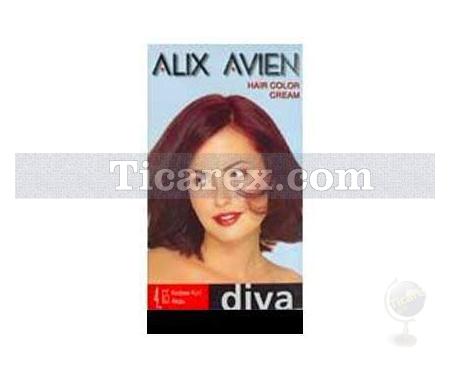 Alix Avien Diva - 4.65 Kestane Kızıl Akaju Saç Boyası - Resim 1