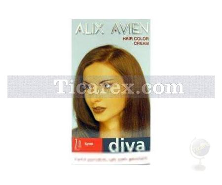 Alix Avien Diva - 7.0 Kumral Saç Boyası - Resim 1
