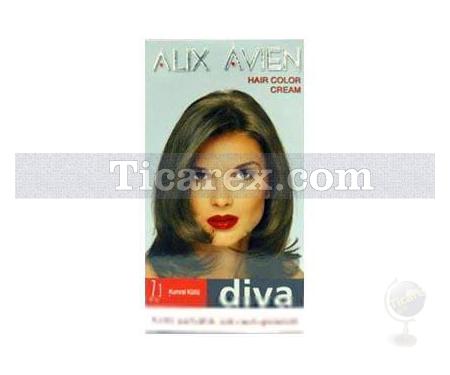 Alix Avien Diva - 7.1 Kumral Küllü Saç Boyası - Resim 1