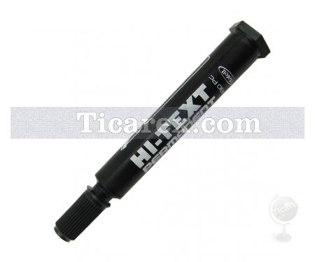 Hi-Text Kesik Uçlu Permanent Markör - 830PC | 5 mm | Siyah - Resim 2