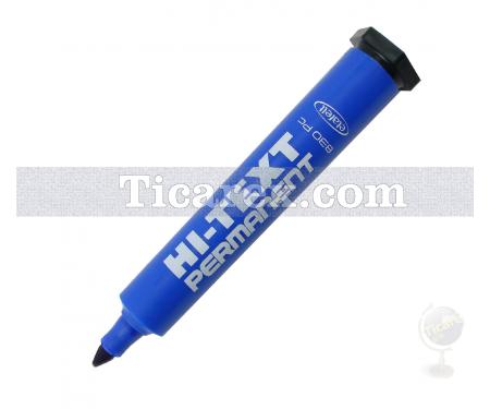 Hi-Text Kesik Uçlu Permanent Markör - 830PC | 5 mm | Mavi - Resim 1