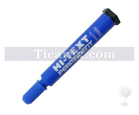 Hi-Text Kesik Uçlu Permanent Markör - 830PC | 5 mm | Mavi - Resim 2