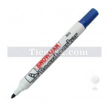 Beyaz Tahta Kalemi | Yuvarlak Uçlu | Mavi