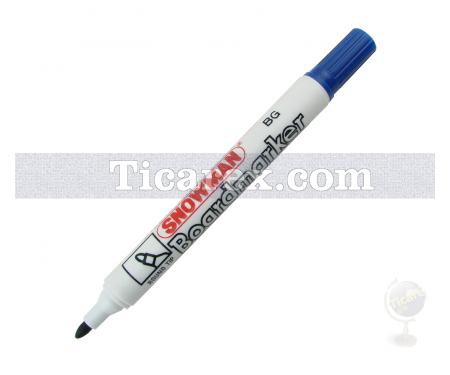 Beyaz Tahta Kalemi | Yuvarlak Uçlu | Mavi - Resim 1