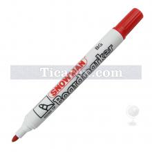 Beyaz Tahta Kalemi | Yuvarlak Uçlu | Kırmızı