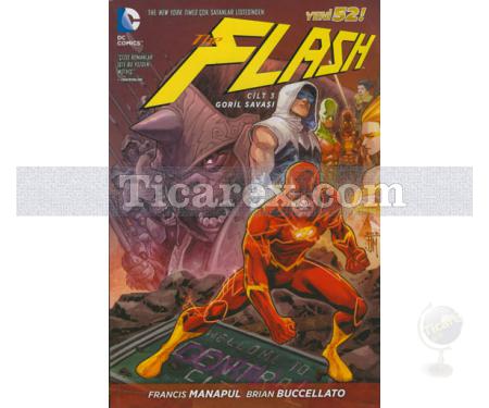 The Flash Cilt: 3 - Goril Savaşı | Francis Manapul, Brian Buccellato - Resim 1