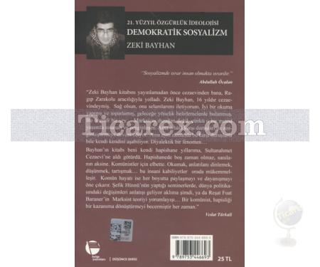 21. Yüzyıl Özgürlük İdeolojisi Demokratik Sosyalizm | Zeki Bayhan - Resim 2