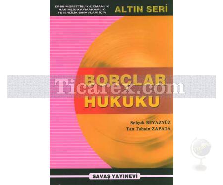 2015 Borçlar Hukuku - Savaş Yayınları - Resim 1