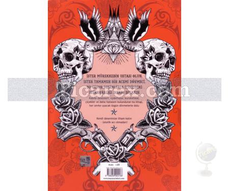 Dövme Desenleri | Büyükler İçin Boyama Kitabı | Kolektif - Resim 2