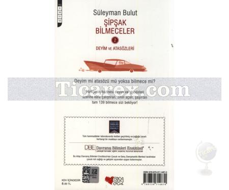 Şipşak Bilmeceler 2 - Deyim ve Atasözleri | Süleyman Bulut - Resim 2