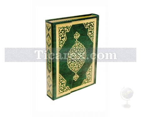 Kur'an-ı Kerim ( Mühürlü, Yeşil Kapak, Bilgisayar Hatlı ) | ( Cami Boy ) | Kolektif - Resim 1