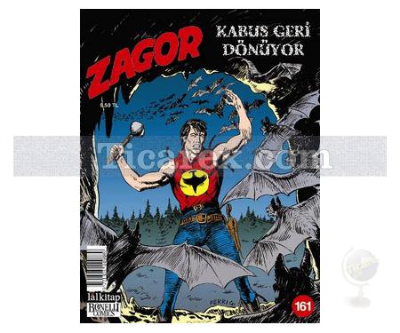 Zagor Sayı: 161 - Kabus Geri Dönüyor | Moreno Burattini - Resim 1