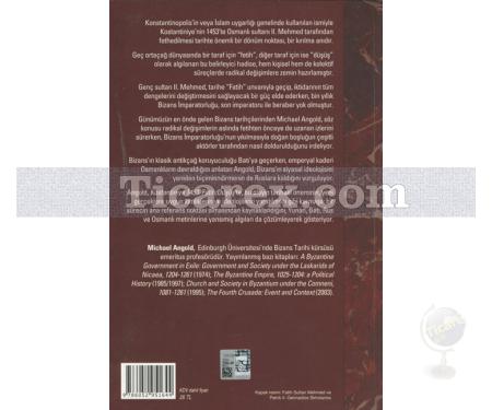 Kostantiniye 1453 - Fetih / Düşüş | Michael Angold - Resim 2