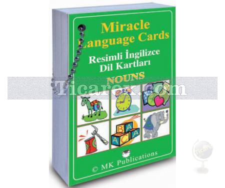 Miracle Language Cards Nouns Resimli İngilizce Dil Kartları | Murat Kurt - Resim 1
