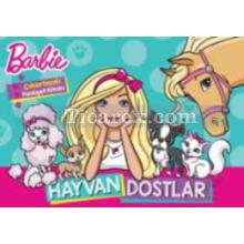 Barbie Hayvan Dostlar - Çıkartmalı Faaliyet Kitabı | Kolektif