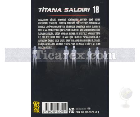 Titana Saldırı 18 | Hajime İsayama - Resim 2