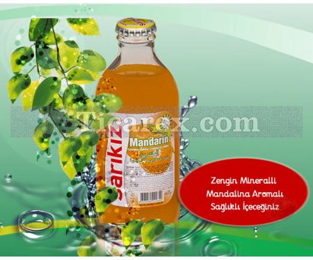 Sarıkız Mandarin Mandalina Aromalı Maden Suyu | 250 ml - Resim 1