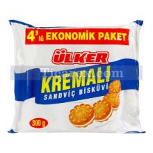 Ülker Kremalı Sandviç Bisküvi 4'lü Paket | 300 gr