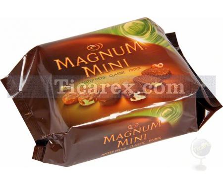 Algida Magnum Mini Antep Fıstık, Classic, Fındık 6'lı Paket | 360 ml - Resim 1
