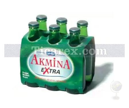 Akmina Extra Sade Maden Suyu 6x200ml | 1200 ml - Resim 1