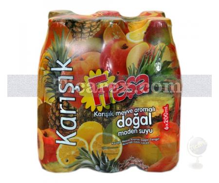 Freşa Doğal Maden Suyu - Karışık Meyve Aromalı 6x200ml | 1200 ml - Resim 1