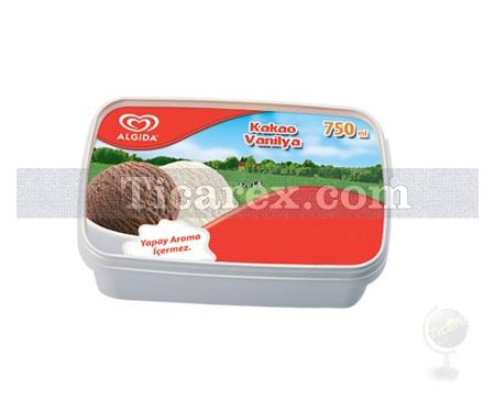Algida Kakao Vanilyalı Dondurma | 750 ml - Resim 1