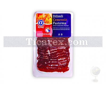 Aytaç Darfresh Çemensiz Pastırma - Dilimlenmiş | 120 gr - Resim 1