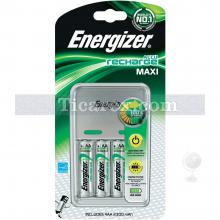 Energizer Kalem Pil Şarj Cihazı ve 2300 mAh AA Tipi Şarjlı 4 Adet Pil Set