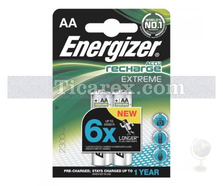 Energizer Şarjlı Pil AAA Tipi 800 mAh Şarjlı Pil. 2'li Paket %70 Şarj Edilmiş - Resim 1