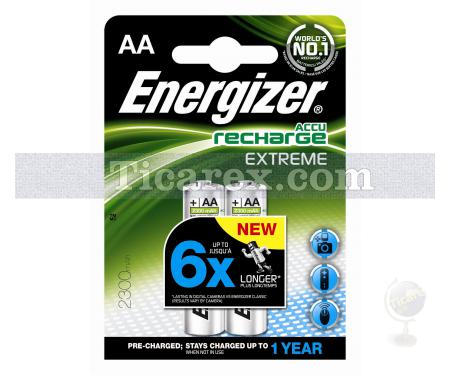 Energizer Şarjlı Pil AA Tipi 2300 mAh 2'li Paket %70 Şarj Edilmiş - Resim 1