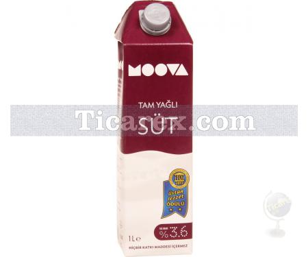 Moova UHT Tam Yağlı Süt | 1 lt - Resim 1