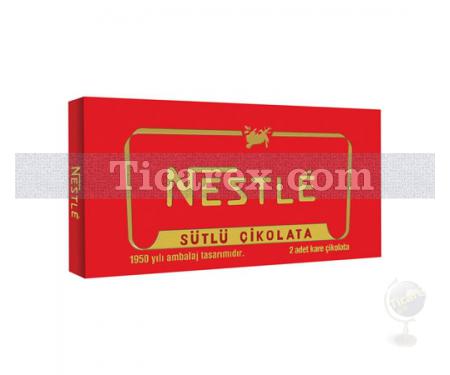 Nestlé Bol Sütlü Kare Çikolata Retro Paket 2 x 80 Gr | 160 gr - Resim 1