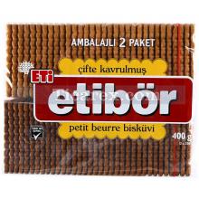 Eti Etibör Petit Beurre Çifte Kavrulmuş Bisküvi 2x200gr | 400 gr