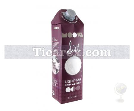 Moova UHT Light Yarım Yağlı Süt %50 Daha Az Yağlı | 1 lt - Resim 1