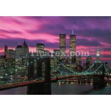 New York'ta Gece Yapboz - 1000 Parça Puzzle | 48x68 cm