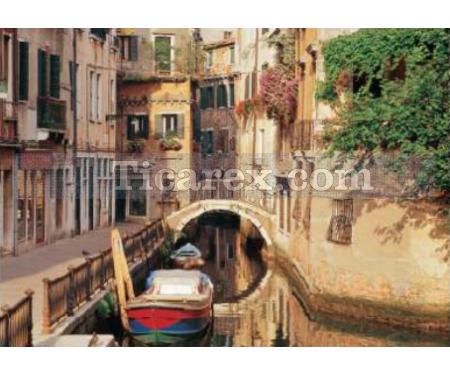 Venedik Sokakları Yapboz - 1000 Parça Puzzle | 48x68 cm - Resim 1