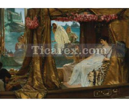 Antony ve Kleopatra Yapboz - 1000 Parça Puzzle | 48x68 cm - Resim 1