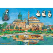 Mevlana Yapboz - 1000 Parça Puzzle | 48x68 cm