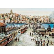Galata Köprüsü Yapboz - 1000 Parça Puzzle | 48x68 cm