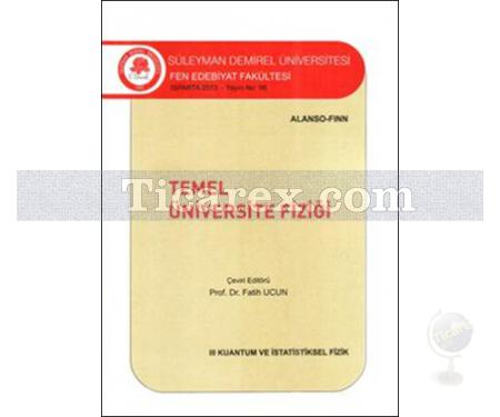 Temel Üniversite Fiziği | Alonso Finn - Resim 1