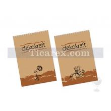 dekokraft_a4_kareli_bloknot_yaldizli_kraft_sert_kapak