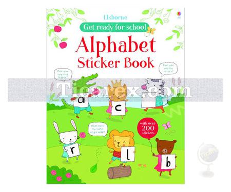 Alphabet Sticker Book | Jessica Greenwell - Resim 1
