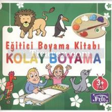 Eğitici Boyama Kitabı: Kolay Boyama | Kolektif