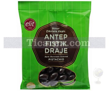 Elit Antep Fıstık Draje (Bitter Çikolata Kaplı) | 100 gr - Resim 1