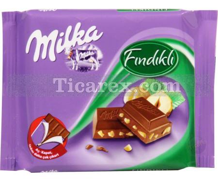 Milka Fındıklı Kare Çikolata | 75 gr - Resim 1