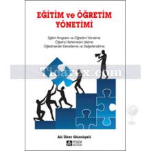 Eğitim ve Öğretim Yönetimi | Ali İlker Gümüşeli