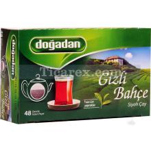 Doğadan Gizli Bahçe Demlik Poşet Siyah Çay 48'li | 153 gr