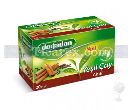 Doğadan Yeşil Çay Chai Süzen Poşet 20'li | 35 gr - Resim 1